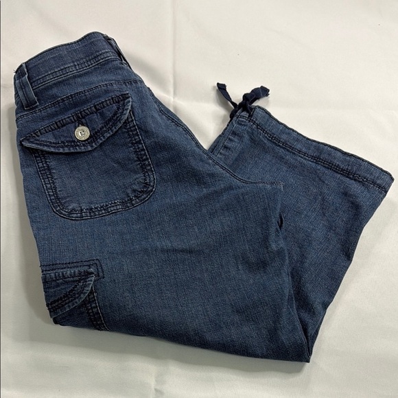 Lee Blue Capris Classic‎ Style - Picture 1 of 8